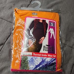Rugged Frontier Thermal Underwear Set Orange